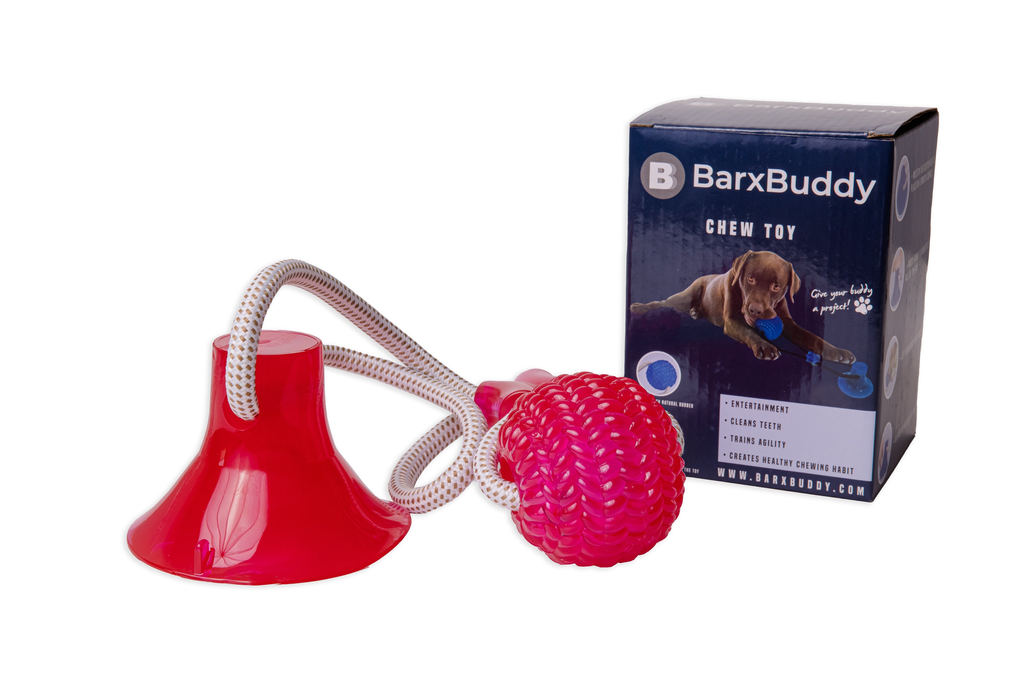 Dog Tug Toy with Suction Cup - Worth Buy Store
